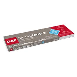 package of StarterMatch shingles
