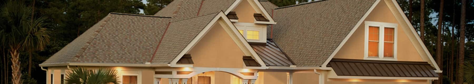beauty shot of a home with Timberline HDZ roofing shingles