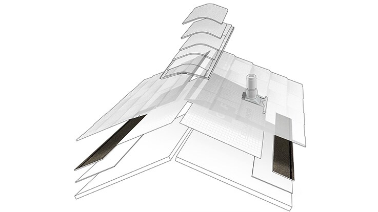 Starter strip shingles are part of the roof system that help prevent blow off